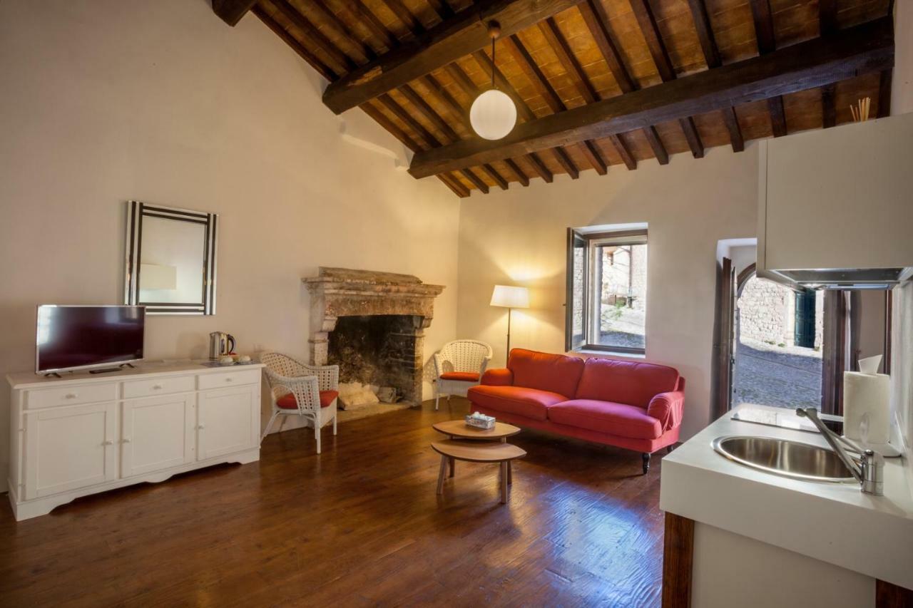 Aparthotel Il Castello Di Campello Campello sul Clitunno Exteriér fotografie